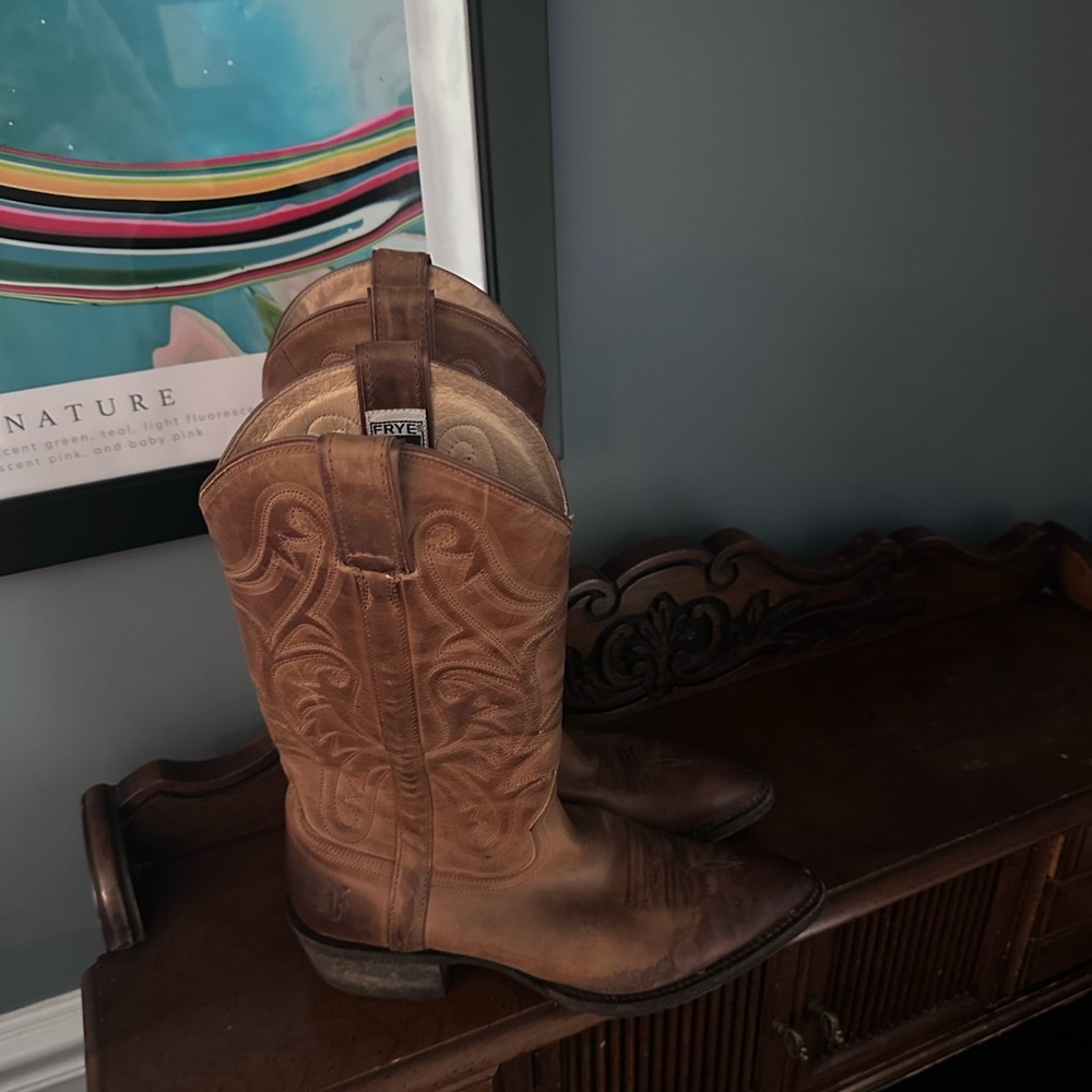Frye Cowboy Boots Size 10
